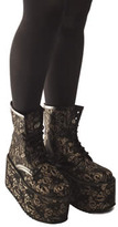 Thumbnail for your product : Buffalo 2382 Womens Buffalo Spice Super Lacey Trainers