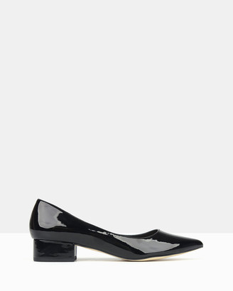 betts Women's Black All Pumps - Impulse 2 Pointed Toe Block Heel Pumps - Size One Size, 10 at The Iconic