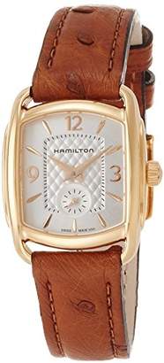 Hamilton Women's Analogue Quartz Watch with Leather Strap H12341555