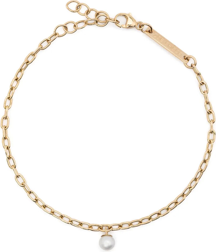 Zoë Chicco 14kt Yellow Gold Small Chain Bracelet