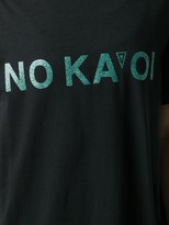 Thumbnail for your product : NO KA 'OI glitter logo print T-shirt