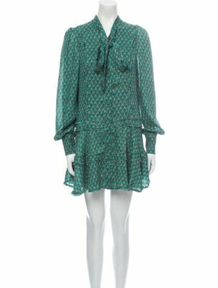 Alexis Printed Mini Dress Green Shopstyle Alexis Printed Mini Dress Green Shopstyle