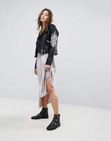 Thumbnail for your product : Blank NYC Biker Jacket With Jewel Embellishment