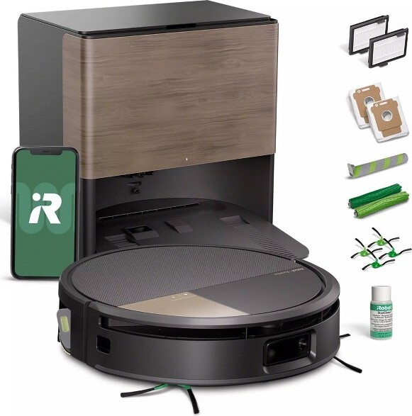 iROBOT iRobotRoombaMax705ComboCordlessVacuum&MopX1850205.8"CleaningPathBlack