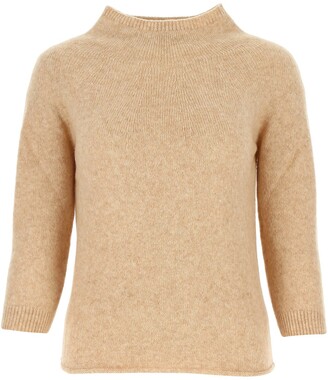 Max Mara High-Neck Knitted Sweater