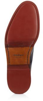 Ferragamo Metropole Leather Derby Shoes