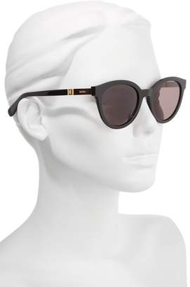 Max Mara Gemini 52mm Cat Eye Sunglasses