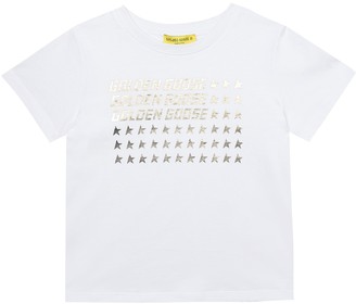 Golden Goose Kids Logo cotton T-shirt