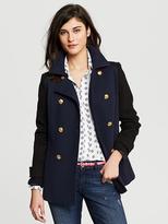 Thumbnail for your product : Banana Republic Black Double-Breasted Coat
