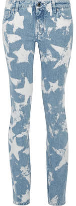 Givenchy Printed Low-rise Skinny Jeans