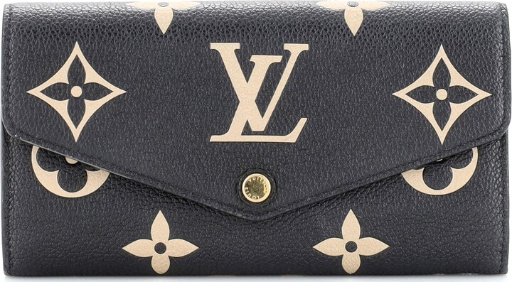 Louis Vuitton Bicolor Monogram Empreinte Leather Card Holder NIB