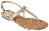 Thumbnail for your product : Sam & Libby Women's Kamilla Thong Sandals - Nude 9.5