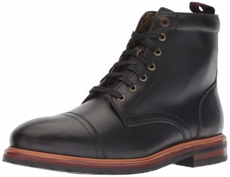 florsheim men's foundry cap toe dress casual boot oxford