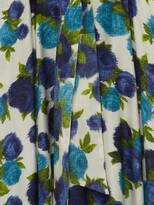 Thumbnail for your product : Phase Eight Janetta Floral Print Fit and Flare Dress, Blue/Cream