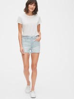 Thumbnail for your product : Gap High Rise Curvy Cheeky Shorts with Raw Hem