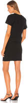 Thumbnail for your product : James Perse Short Sleeve V Neck Blouson Dress