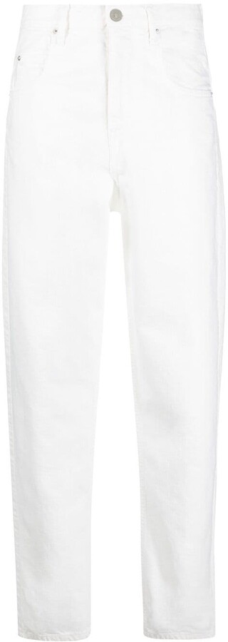 White Women's Boyfriend Jeans | Shop the world's largest collection of  fashion | ShopStyle