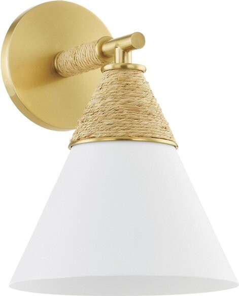 Mitzi Mica Wall Sconce in White
