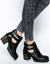 Thumbnail for your product : Carvela Stole Cut Out Leather Ankle Boots