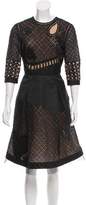 Thumbnail for your product : Prabal Gurung Embellished Lace Dress w/ Tags