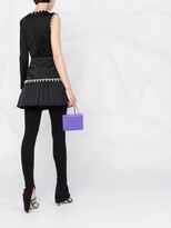 Thumbnail for your product : Area Crystal-Embellished Pleat-Detail Skirt
