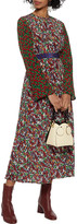 Thumbnail for your product : Rixo Trisha paneled printed silk crepe de chine midi dress