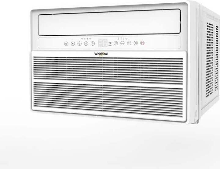 Whirlpool 15,000 (DOE) BTU Window Mounted Inverter Air Conditioner with Remote Control, Large Rooms up to 700 sq. ft. in White