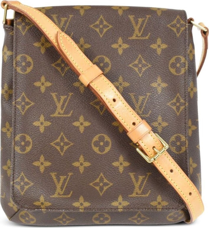 Louis Vuitton 2000 Pre-Owned Musette Tango Messenger Bag - Brown