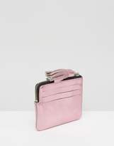 Thumbnail for your product : ASOS Leather Metallic Coin Purse With Tassel