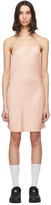 Thumbnail for your product : alexanderwang.t Pink Light Wash and Go Mini Cami Dress