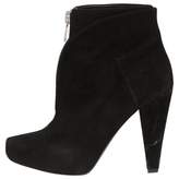 Black Suede Ankle Boots 