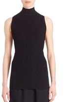 Thumbnail for your product : Proenza Schouler Laced-Back Rib-Knit Top