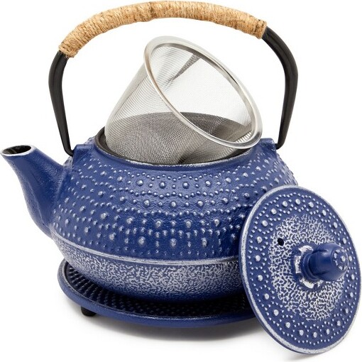 Tea Kettle with Infuser for Stovetop Japanese Style Tea Pot Set