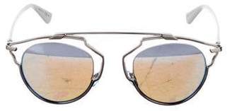 Christian Dior So Real Mirrored Sunglasses