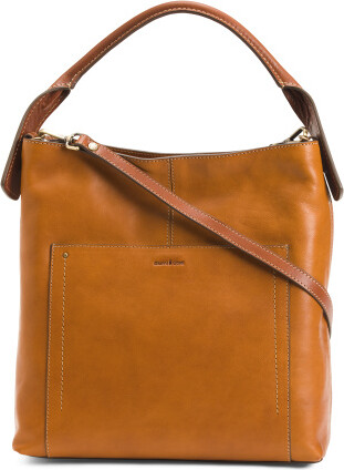 TJMAXX Leather Bucket Bag - ShopStyle