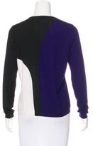 Thumbnail for your product : Christian Dior Wool Colorblock Cardigan