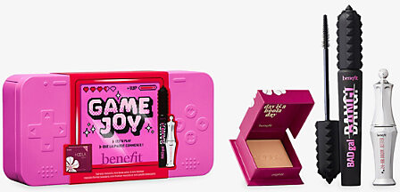 Benefit Cosmetics Gamejoy Mascara, Brow and Bronzer 3-Piece Makeup Gift Set Worth £58.50