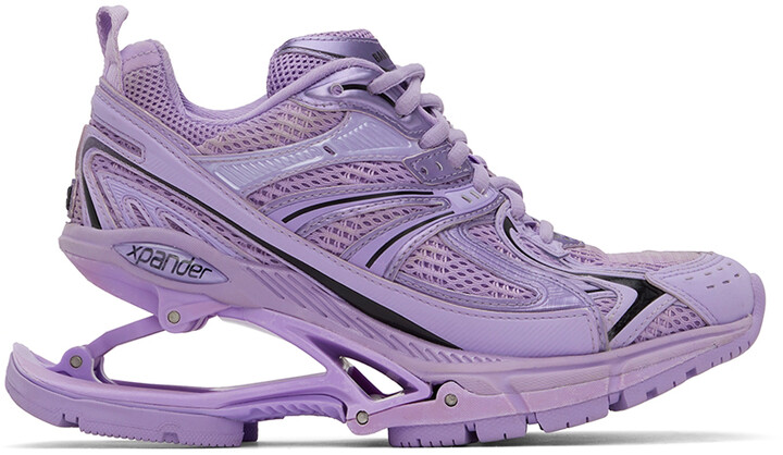 Balenciaga Purple Track 20 Sneakers  BlackSkinny
