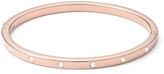 Thumbnail for your product : Fossil Stainless Steel and Rose Gold IP Plated Crystal Set Bangle