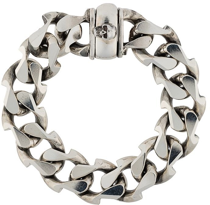 Chunky Silver Chain Bracelet | Shop the world's largest collection 