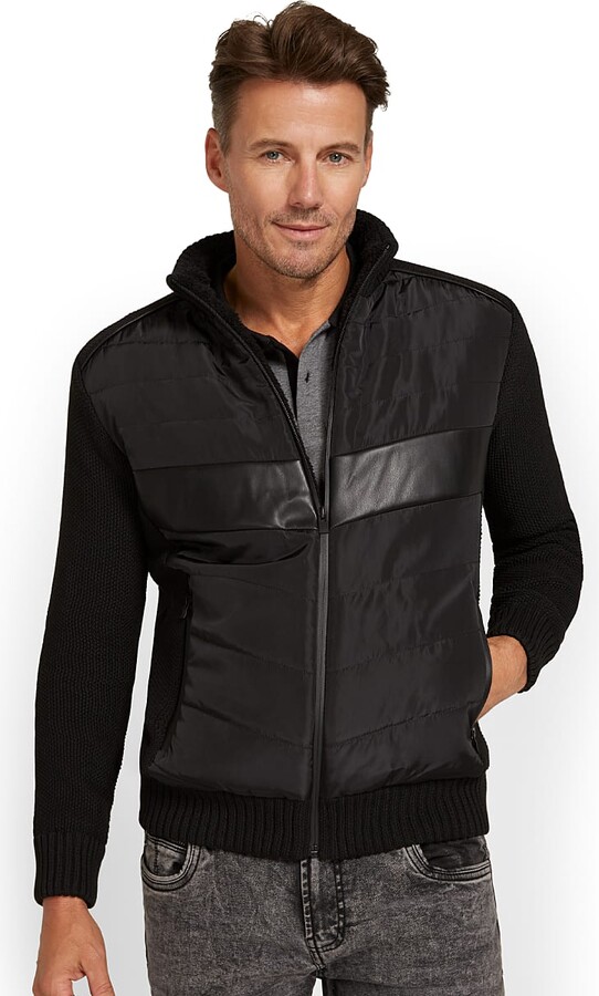 New York and Company Men's SherpaLined Track Jacket ShopStyle