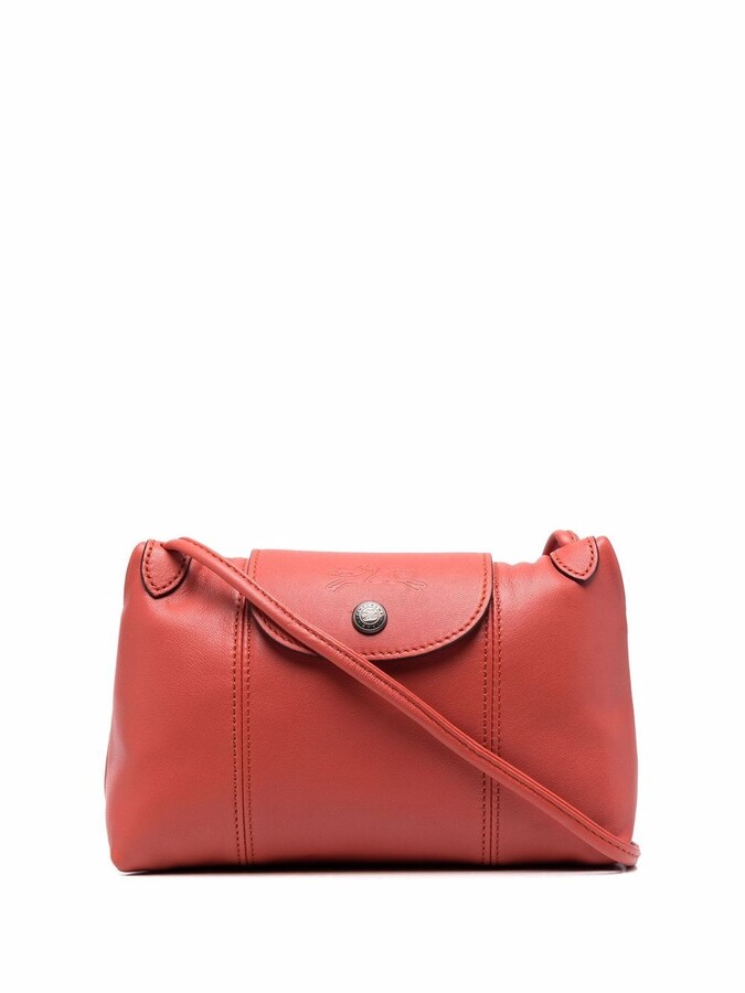 Longchamp Le Pliage Cuir crossbody bag ShopStyle