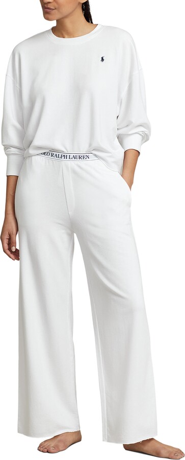 Sweatshirt & Wide Leg Pajamas