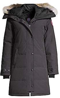 canada goose shelburne genuine coyote fur trim down parka