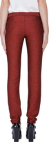 Thumbnail for your product : Hussein Chalayan Red Shiny Trousers