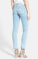 Thumbnail for your product : Loren Paige Denim 'Skyline' Ankle Peg Jeans Destructed)