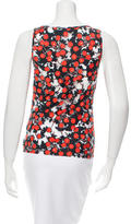 Thumbnail for your product : Alexander McQueen Cherry Print Sleeveless Top