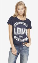 Thumbnail for your product : Express Oversized Graphic Tee - Always Love