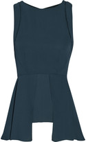 Thumbnail for your product : Elizabeth and James Laurence crepe de chine peplum top