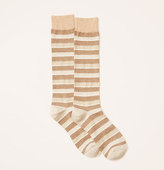 Thumbnail for your product : LOFT Rugby Sparkle Stripe Boot Socks